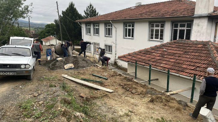   Belediye Garajı Çalışmaları Devam Ediyor